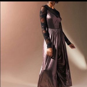 Urban Outfitters metallic jumpsuit